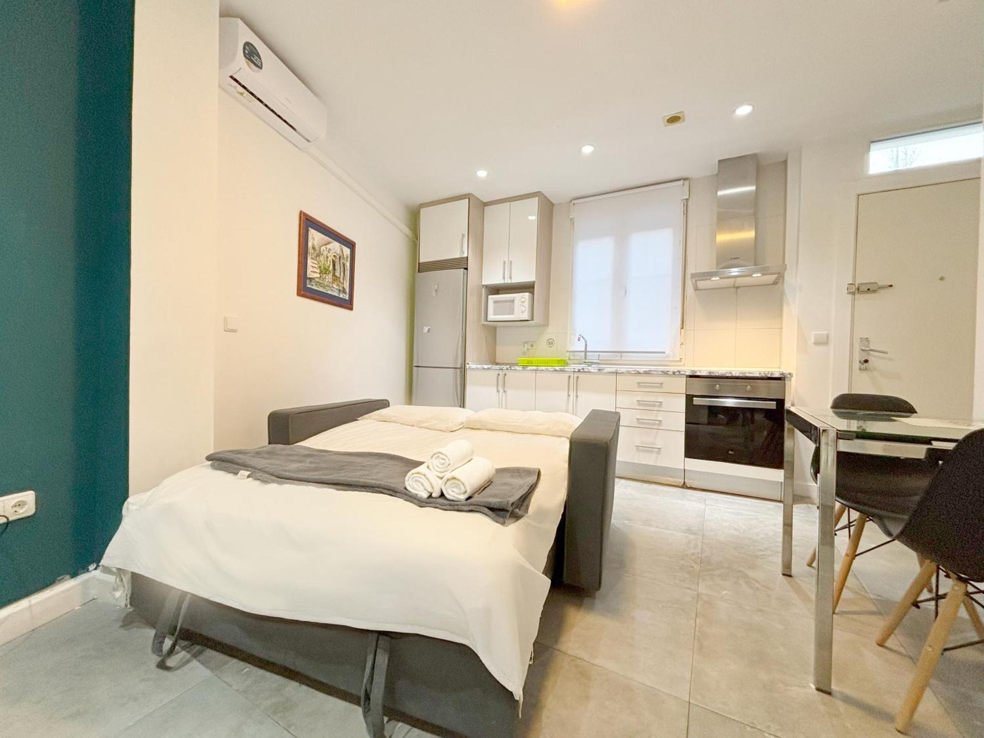 Appartement Luminoso, Con Patio Y Buena Zona à Madrid Extérieur photo